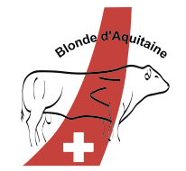 Logo blonde d'Aquitaine suisse